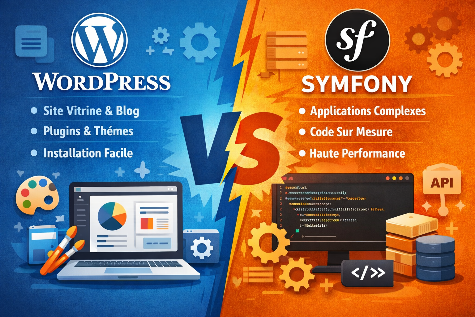 WordPress ou Symfony ? Le guide 2026pour choisir la bonne technologie